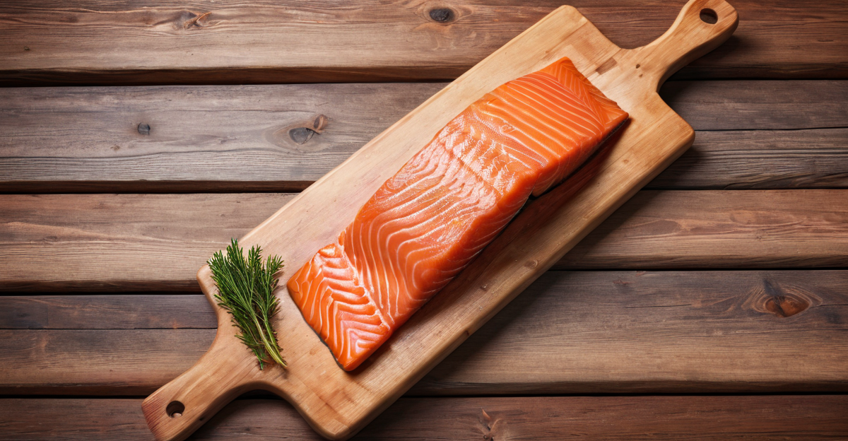Filets de Saumon sur Planche de Cèdre