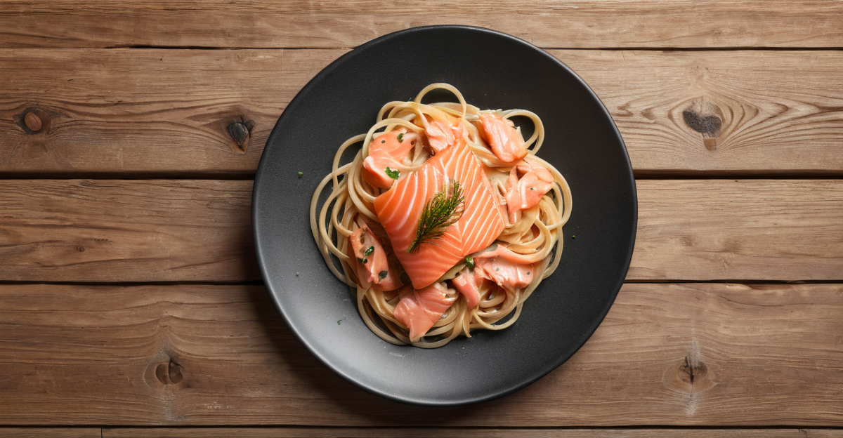 Linguines-au-Saumon-Fume-Sauce-Vierge